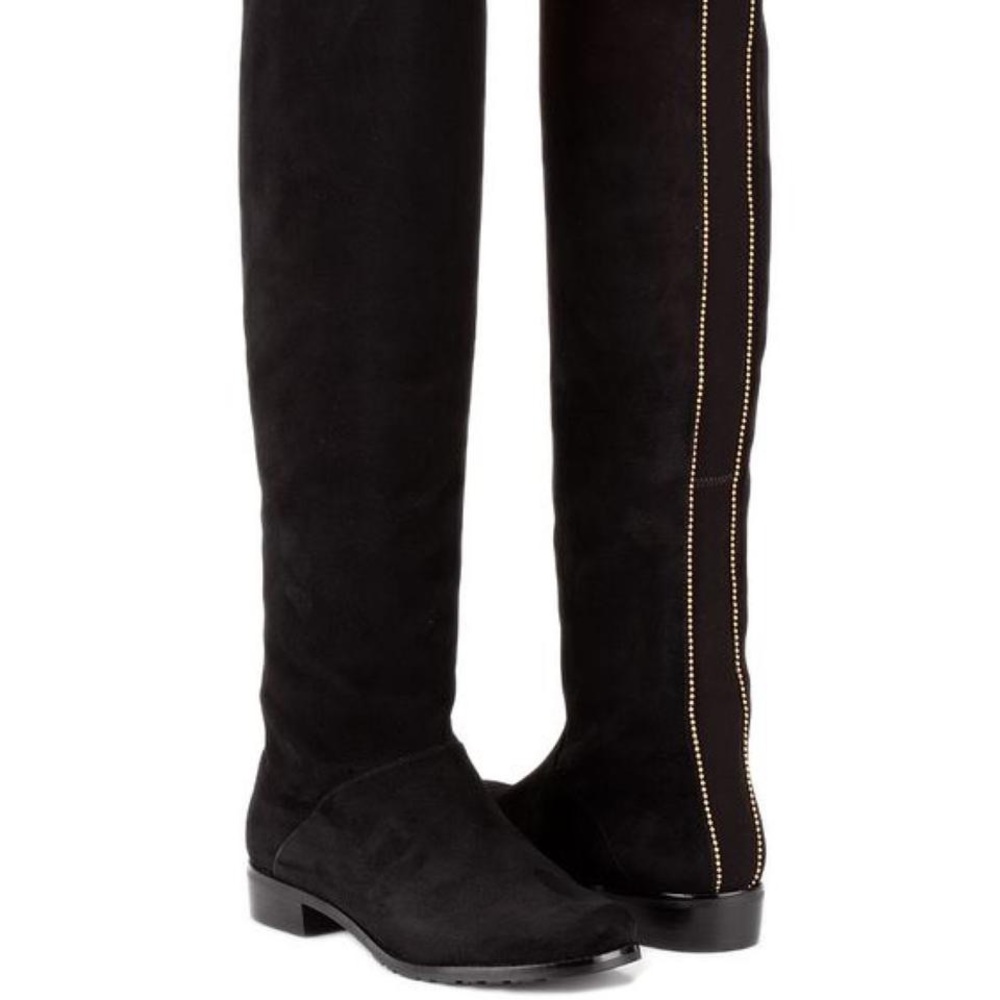Stuart Weitzman Backtalk Overknee Suede Boots 7.5